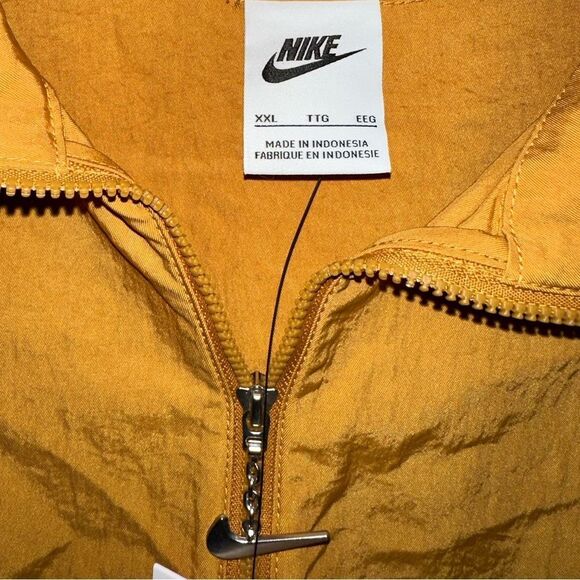 Nike Women's Sportswear Swoosh Woven Dress - NWT - Desert Ochre - Picture 7 of 12